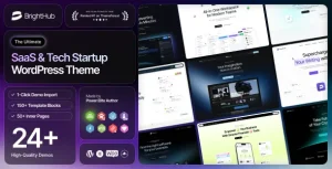 دانلود قالب BrightHub