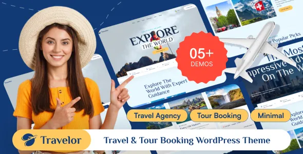 دانلود قالب travelor