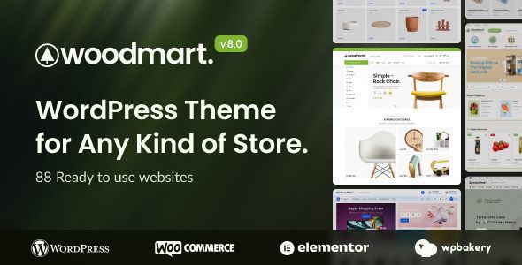 دانلود قالب WoodMart وردپرس